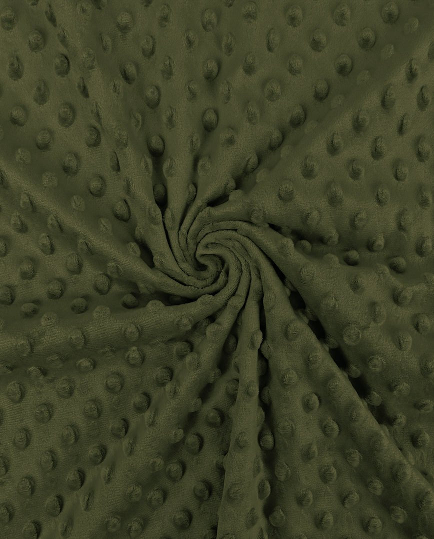 Image de polaire Minky - vert foncé 260 g/m² – disponible chez Šarlotes audumi