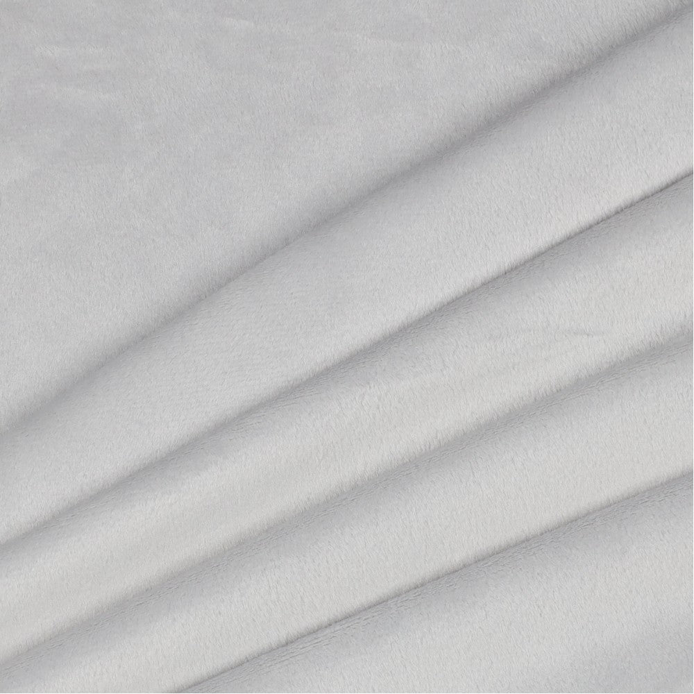 Attēls ar Minky flīss(gludais) - pelēks 260 g/m² – pieejams Šarlotes audumi