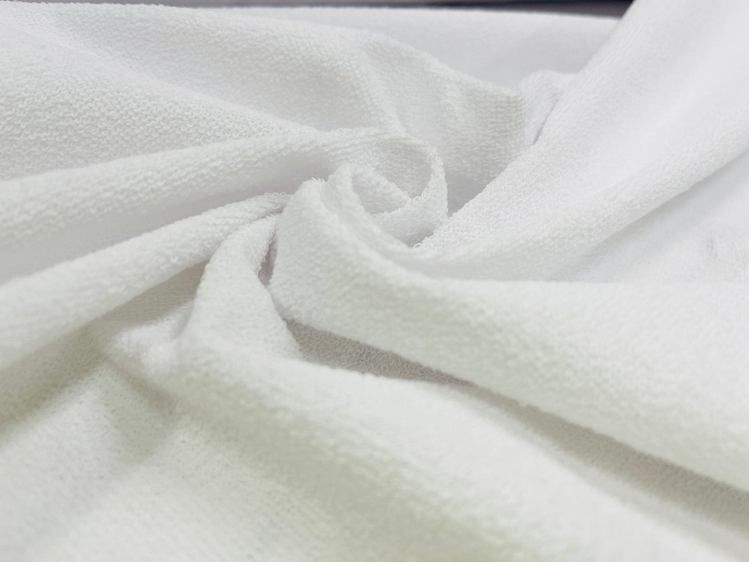 Moisture-resistant terry fabric