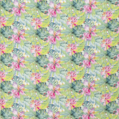 Mousseline - feuilles tropicales 130 g/m²
