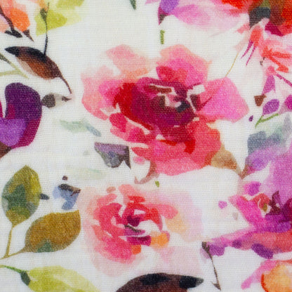 Mousseline - fleurs 130 g/m²