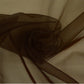 Organza - brūna 25 g/m²