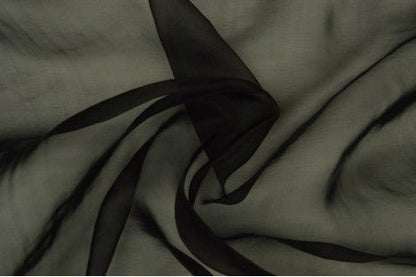 Organza - melna 25 g/m²