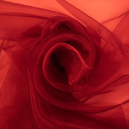 Organza - rouge 25 g/m²