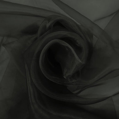 Organza - gris foncé 25 g/m²