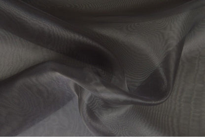 Organza - gris foncé 25 g/m²