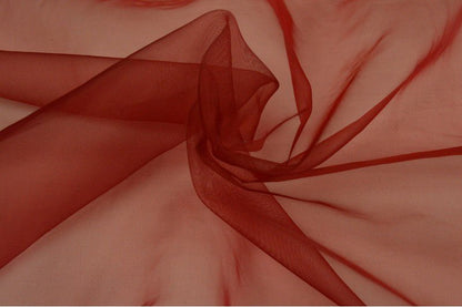 Organza - rouge foncé 25 g/m²