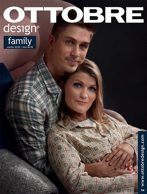 Bild von OTTOBRE Design Family – Nähzeitschrift mit Schnittmustern auf Englisch – online bei Šarlotes audumi erhältlich