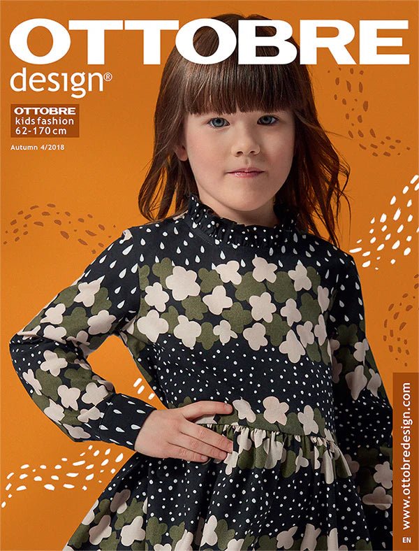 Bild des OTTOBRE design Kids 4/2018 – englischsprachige Schnittmusterzeitschrift für Kinderkleidung – online bei Šarlotes audumi erhältlich