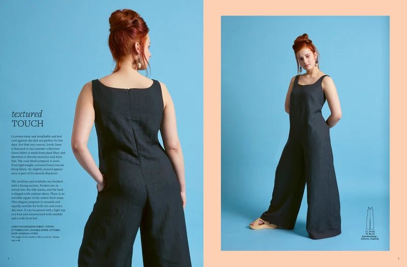 Bild von OTTOBRE design Woman 2/2024 – Schnittmusterzeitschrift für Damenbekleidung auf Englisch – online bei Šarlotes audumi erhältlich