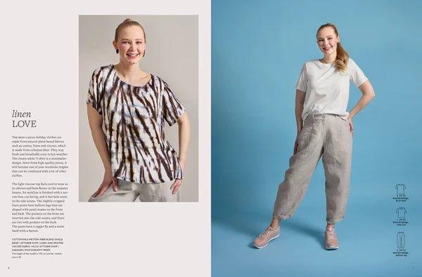 Bild von OTTOBRE design Woman 2/2024 – Schnittmusterzeitschrift für Damenbekleidung auf Englisch – online bei Šarlotes audumi erhältlich