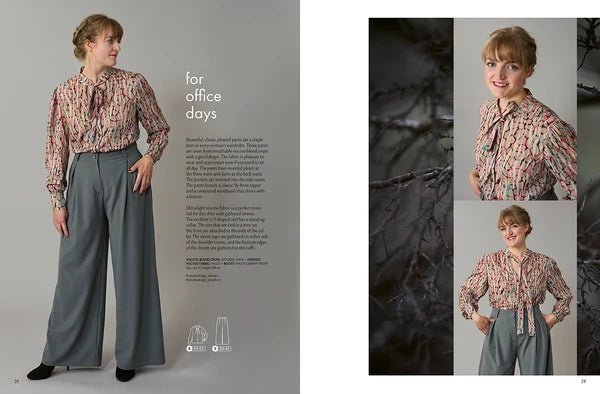 Abbildung der OTTOBRE design Woman 5/2022 – englischsprachige Schnittmusterzeitschrift für Damenmode – erhältlich bei Šarlotes audumi online
