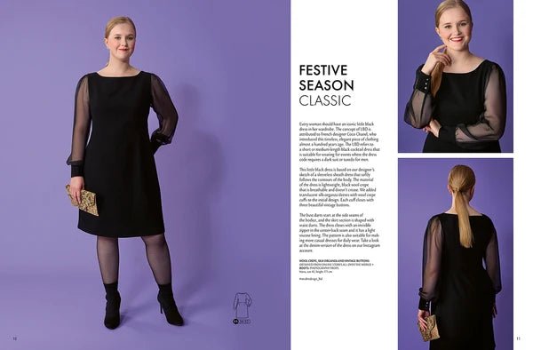 Abbildung der OTTOBRE design Woman 5/2022 – englischsprachige Schnittmusterzeitschrift für Damenmode – erhältlich bei Šarlotes audumi online