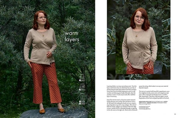 Abbildung der OTTOBRE design Woman 5/2022 – englischsprachige Schnittmusterzeitschrift für Damenmode – erhältlich bei Šarlotes audumi online
