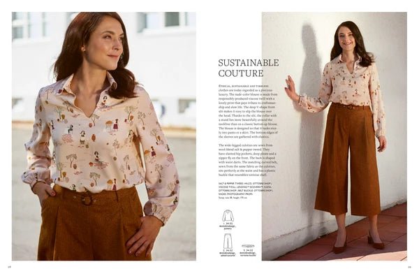Bild von OTTOBRE design Woman 5/2023 – Schnittmusterzeitschrift für Damenbekleidung in englischer Sprache – online bei Šarlotes audumi erhältlich