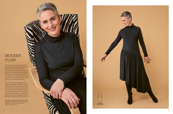 Abbildung von OTTOBRE design Woman 6/2023 – englischsprachige Schnittmusterzeitschrift für Damenmode – online bei Šarlotes audumi erhältlich