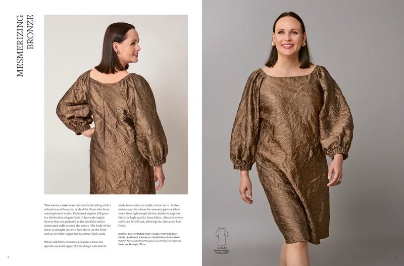 Abbildung von OTTOBRE design Woman 6/2023 – englischsprachige Schnittmusterzeitschrift für Damenmode – online bei Šarlotes audumi erhältlich