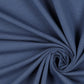 Attēls ar Pēdējais gabaliņš - Kokvilnas trikotāža - dumakaini zila 215 g/m² - 55 cm – pieejams Šarlotes audumi