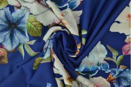 Image of swimsuit lycra fabric - roses 220 g/m² – available at Šarlotes audumi
