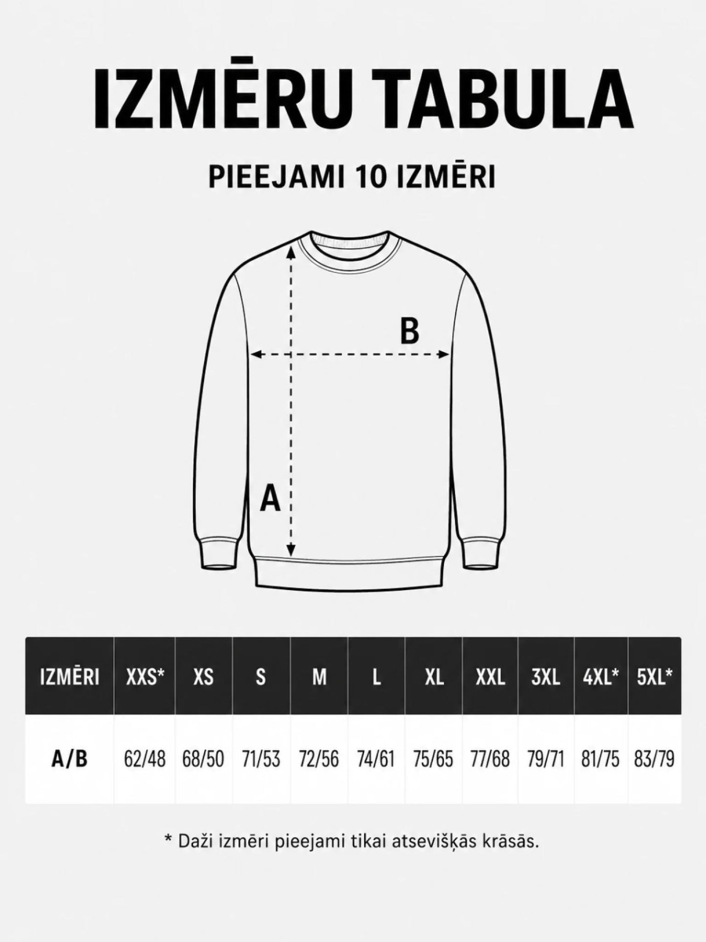 alt
Image d’un sweat personnalisé avec votre logo – disponible en ligne Šarlotes audumi