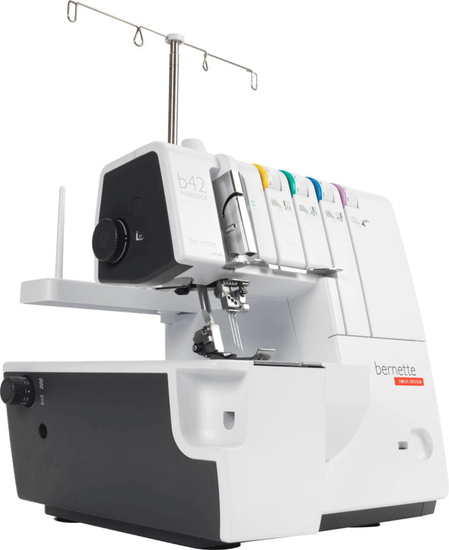 Image of Bernette B42 Funlock coverstitch machine – available at Charlotte's Fabrics