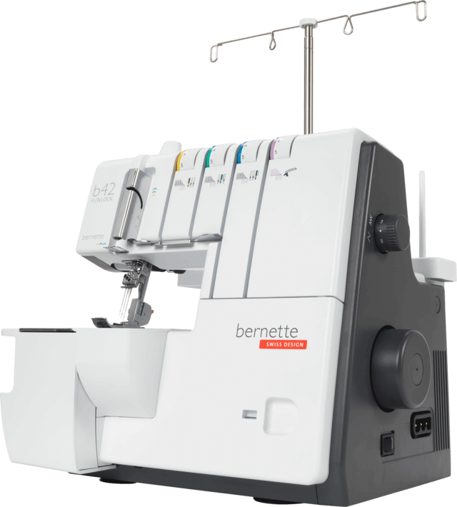 Image of Bernette B42 Funlock coverstitch machine – available at Šarlotes audumi