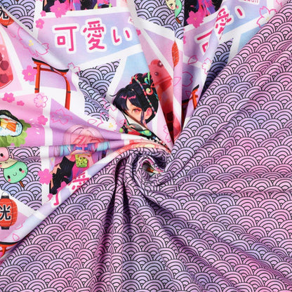 Jersey de coton fin-Manga 200 g/m²