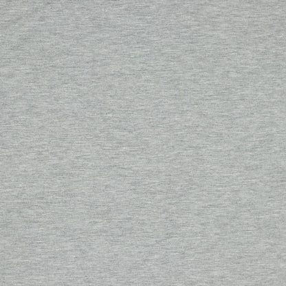 Jersey en coton fin - gris chiné 215 g/m²
