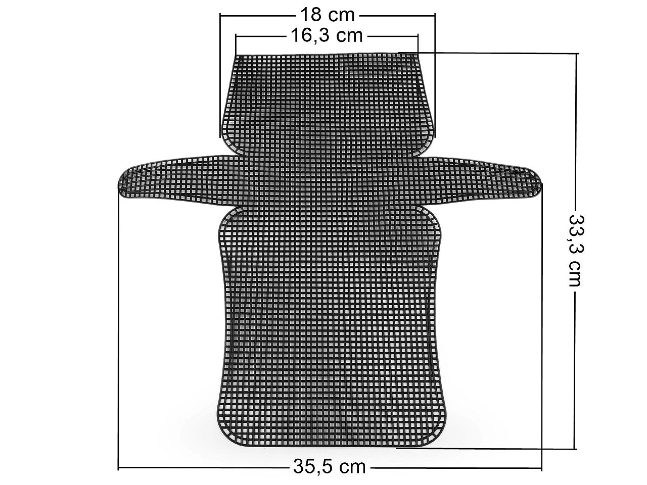 Image of plastic canvas for making bags and handbags – available at Charlotte's Fabrics
