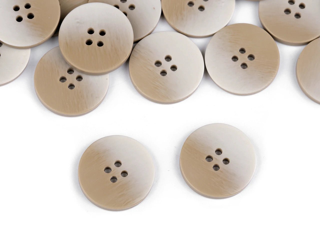 Attēls ar Pogas ar ombre efektu elegants krāsu pārejas dizains Ø 21 mm - 28 mm – pieejams Šarlotes audumi