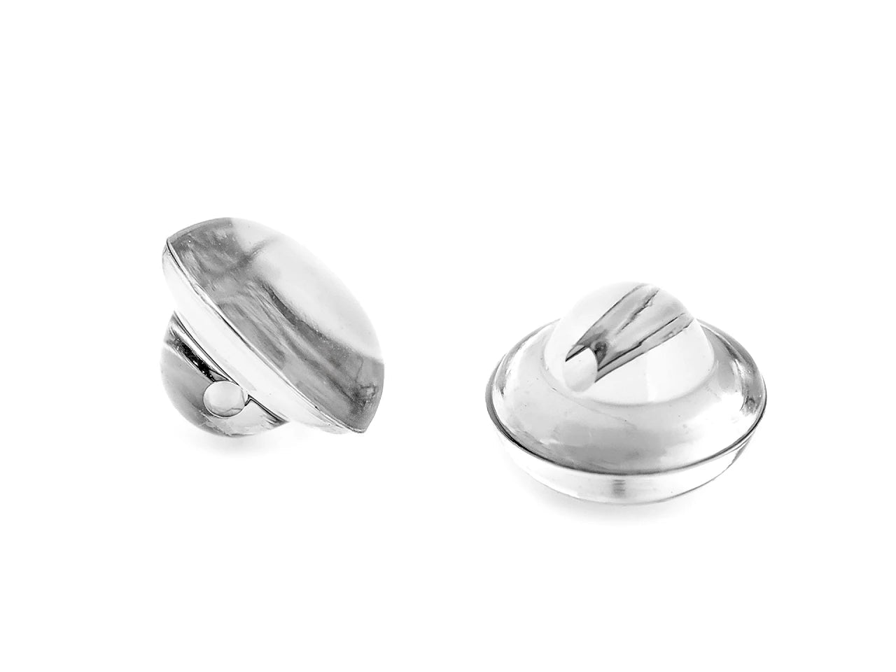 Attēls ar Pogas uz kājiņas 10 mm - caurspīdīga – pieejams Šarlotes audumi