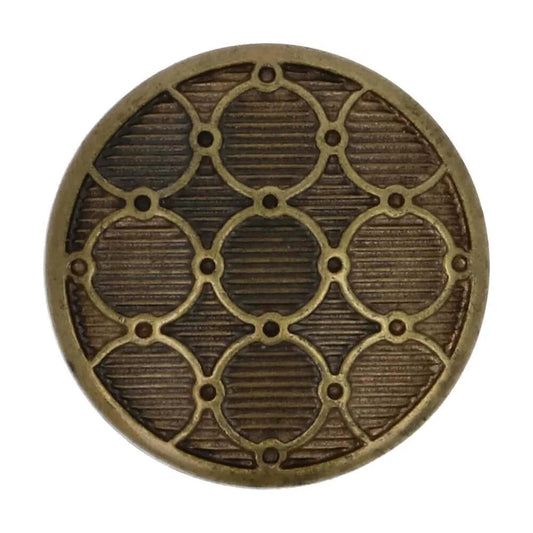 Attēls ar Pogas uz kājiņas 15 mm - zeltaina – pieejams Šarlotes audumi