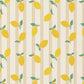 Attēls ar Premium 100% kokvilnas audums - citroni smalkās līnijās 115 g/m² – pieejams Šarlotes audumi