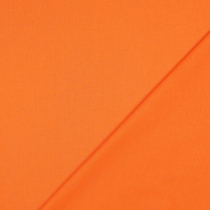Tissu premium 100 % coton - orange 125 g/m²