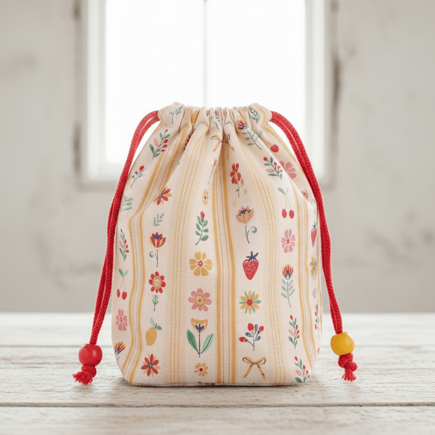 Attēls ar Premium 100% kokvilnas audums - ornamenti līnijās 115 g/m² – pieejams Šarlotes audumi