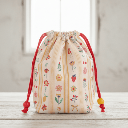 Image d’un tissu Premium 100 % coton - ornements en lignes 115 g/m² – disponible chez Šarlotes audumi