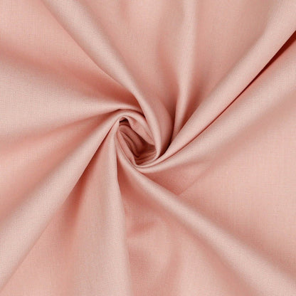Tissu en coton premium 100 % - rose poudré 130 g/m²