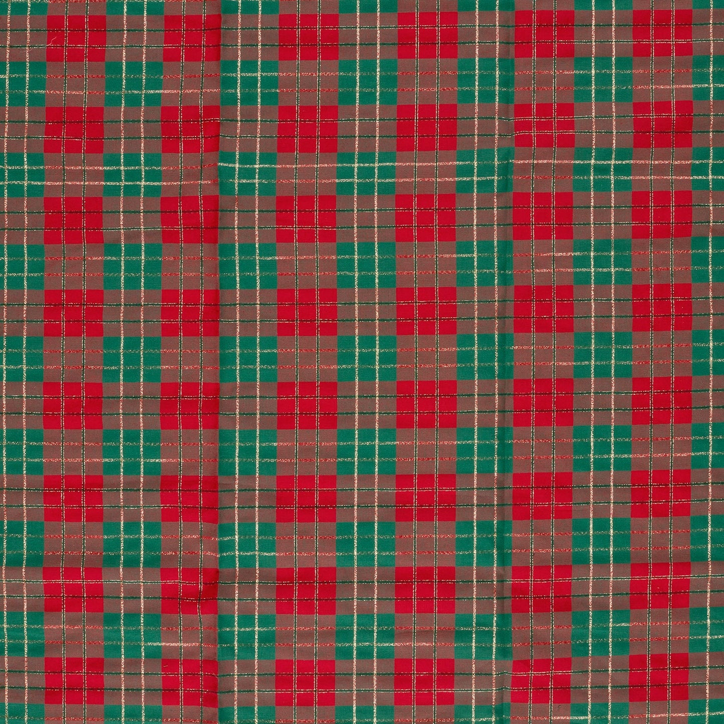 Bild mit Premium-100% Baumwollstoff – Weihnachtskaro – online erhältlich bei Šarlotes audumi