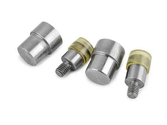 Attēls ar Preses uzgalis divpusējām metāla spiedpogām(bieziem audumiem) Ø15 mm – pieejams Šarlotes audumi