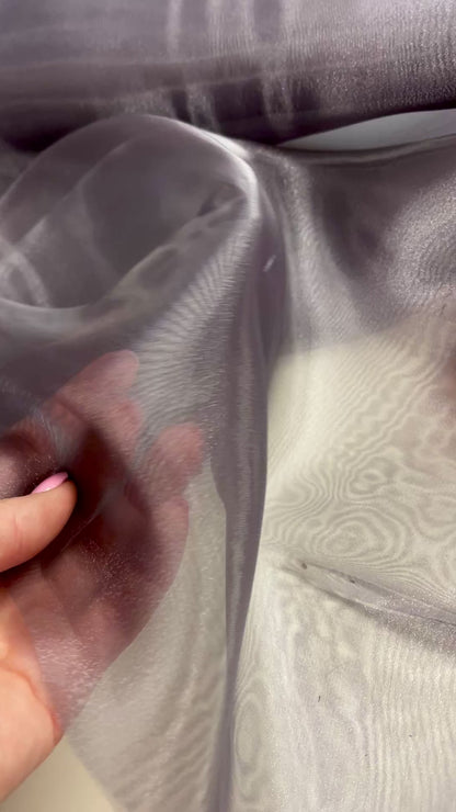 Organza-melna 25 g/m²
