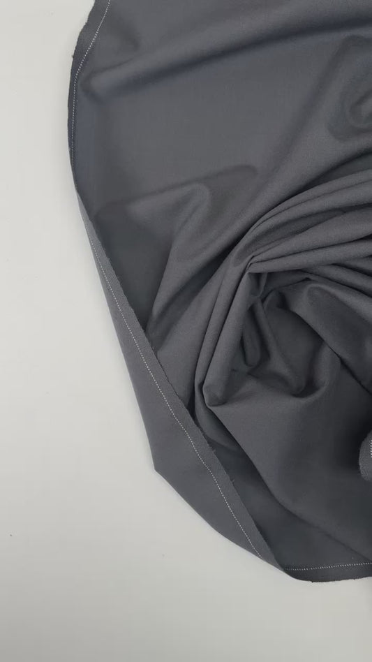 Wool fabric - gray 200 g/m²