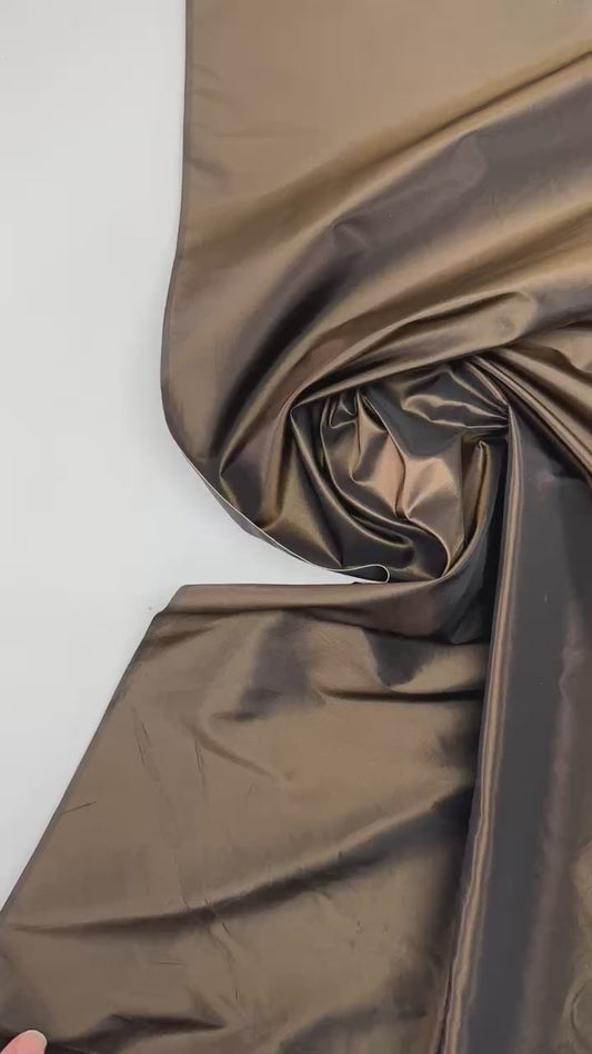 100% Silk - Dark Brown 70 g/m²