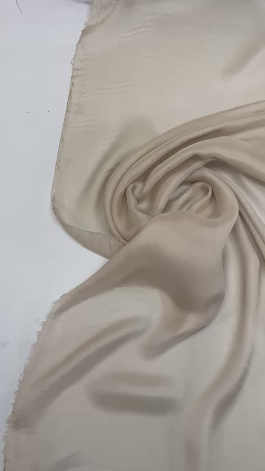 100% Silk Satin - Champagne 35 g/m²