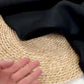 100% Softened linen-black 165 g/m²