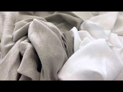100% lin adouci blanc 205 g/m²