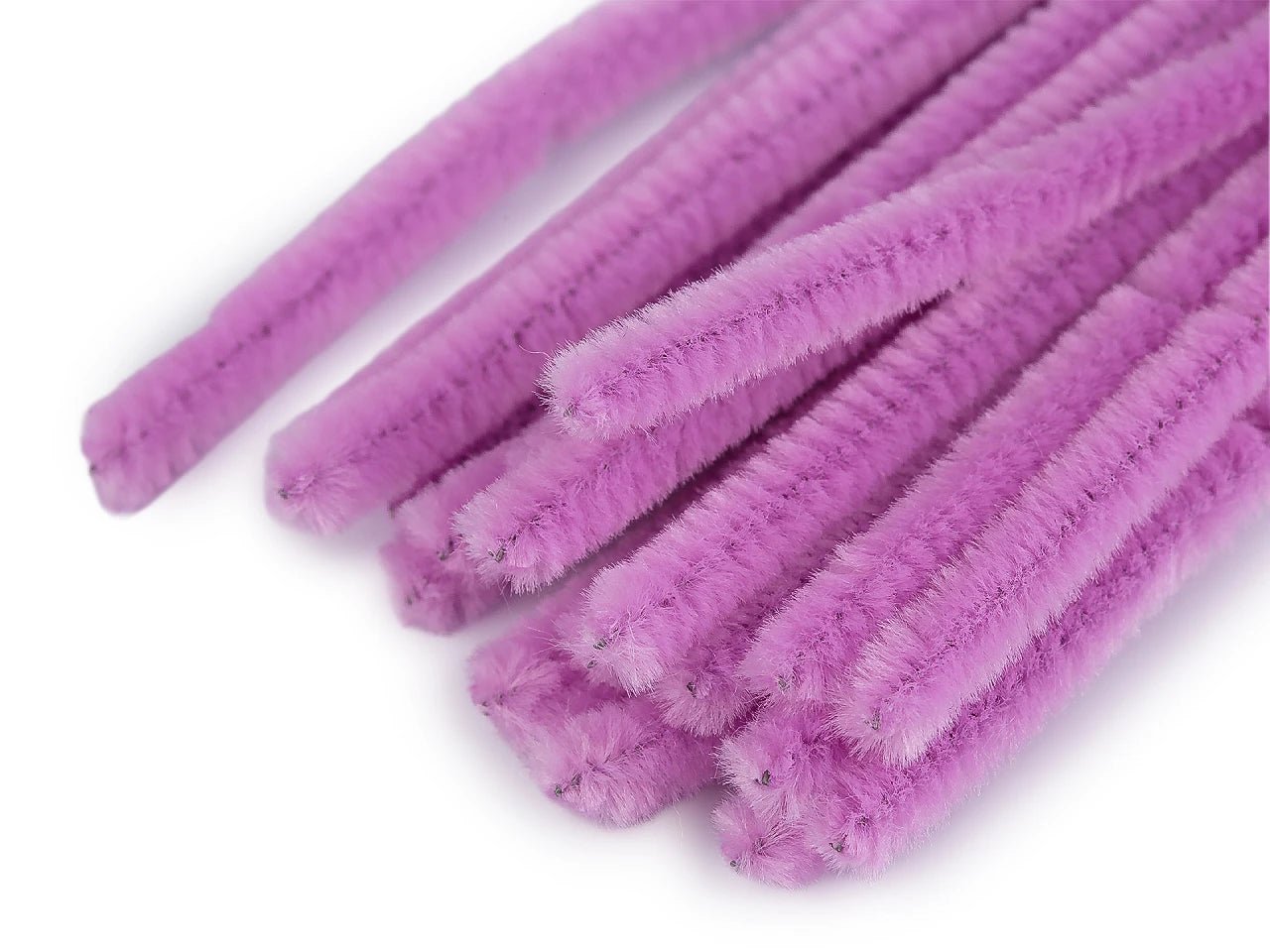 Bild mit Flauschdraht | Ø6 mm (30 cm) | 20 Stk. | verschiedene Farben – erhältlich bei Šarlotes audumi
