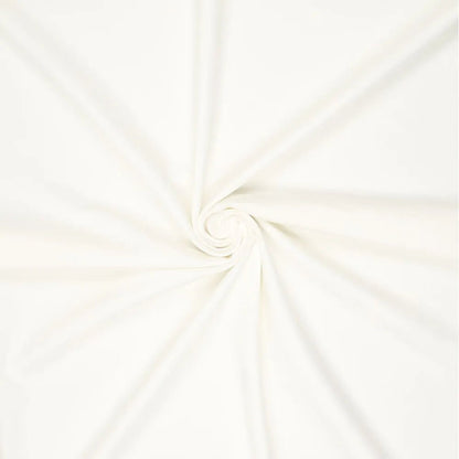 Image de tissu en maille Punta di Roma – blanc 320 g/m² – disponible chez Šarlotes audumi