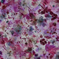 Attēls ar Punto di Roma trikotāžas audums - lillā un rozā ziedi 240 g/m² – pieejams Šarlotes audumi