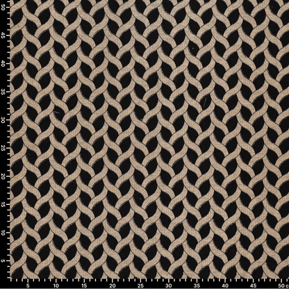 Tissu jersey Punto di Roma à motif pois gris 240 g/m² – disponible chez Šarlotes audumi