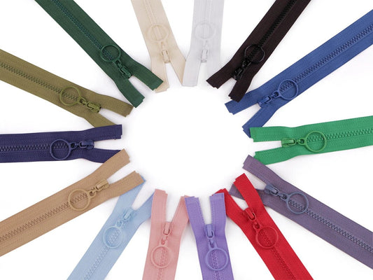 Attēls ar Rāvējslēdzējs atverams traktors 70 cm|dažadu toņu – pieejams Šarlotes audumi